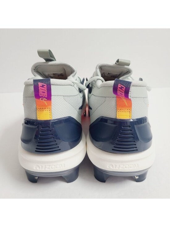 NEW Nike Force Trout 9 Elite MCS Baseball Cleats HF1116-001 Size 10 Gray main image 6